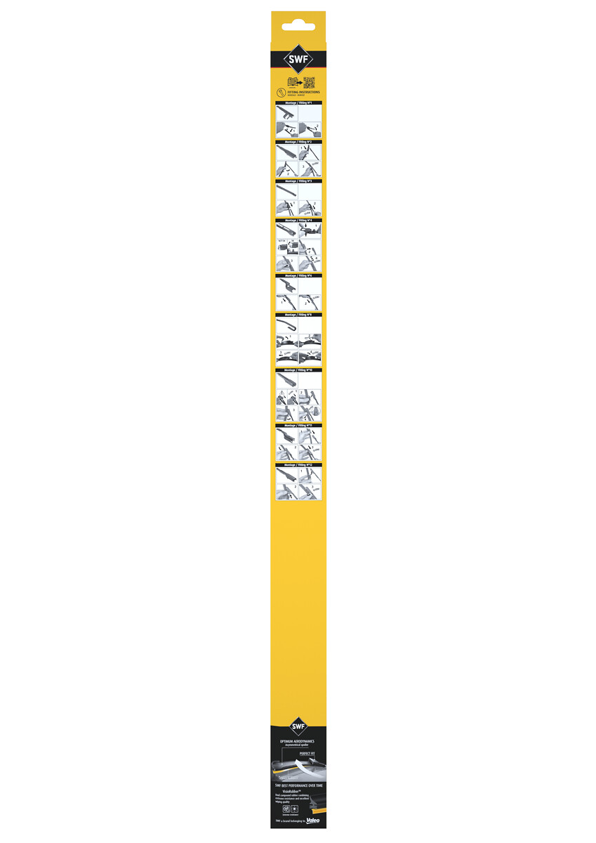 SWF 119 452 Ablaktörlő lapát